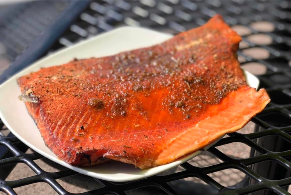 Smoked Cajun Salmon - 1 LB.