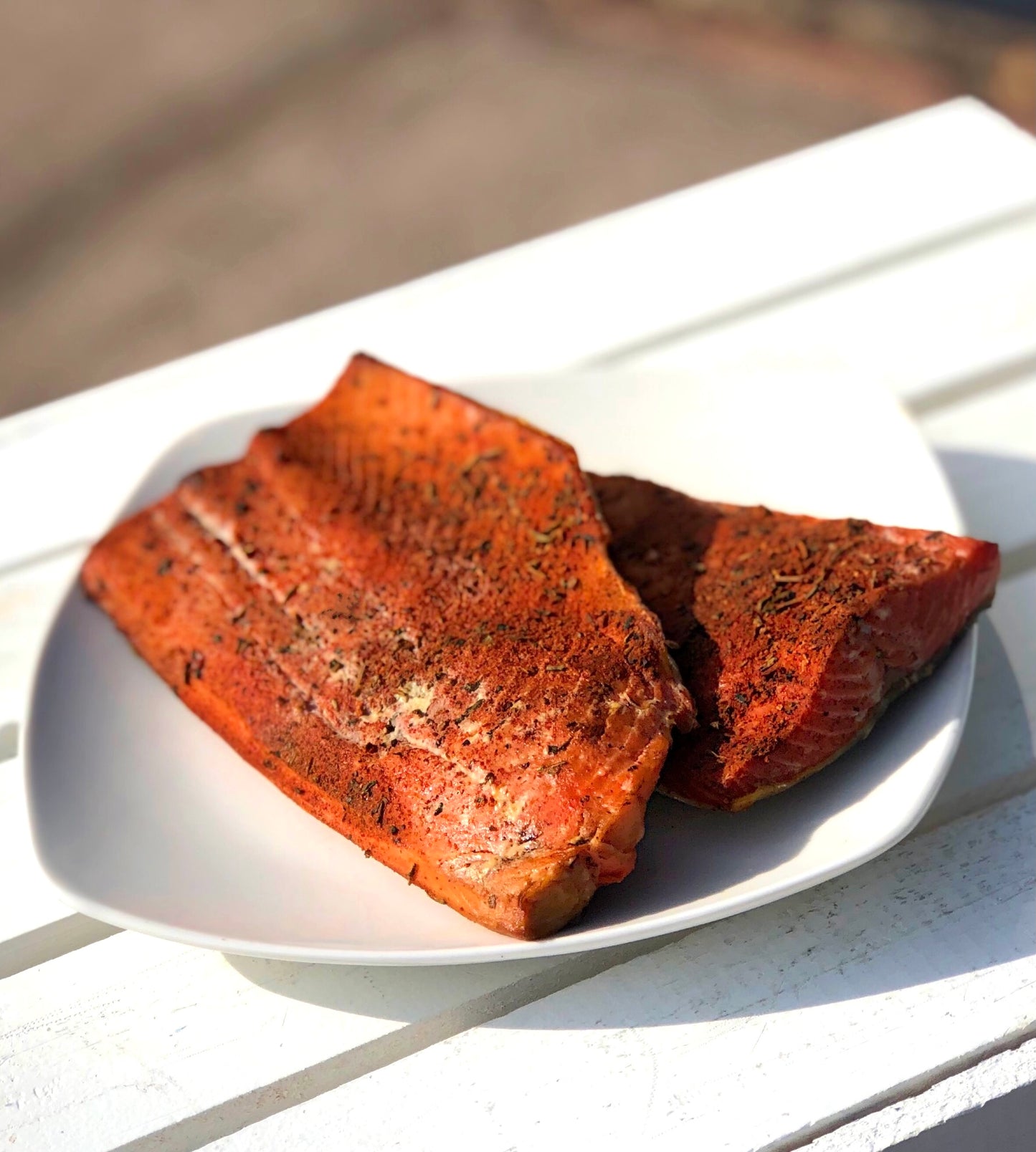 Smoked Cajun Salmon - 1 LB.