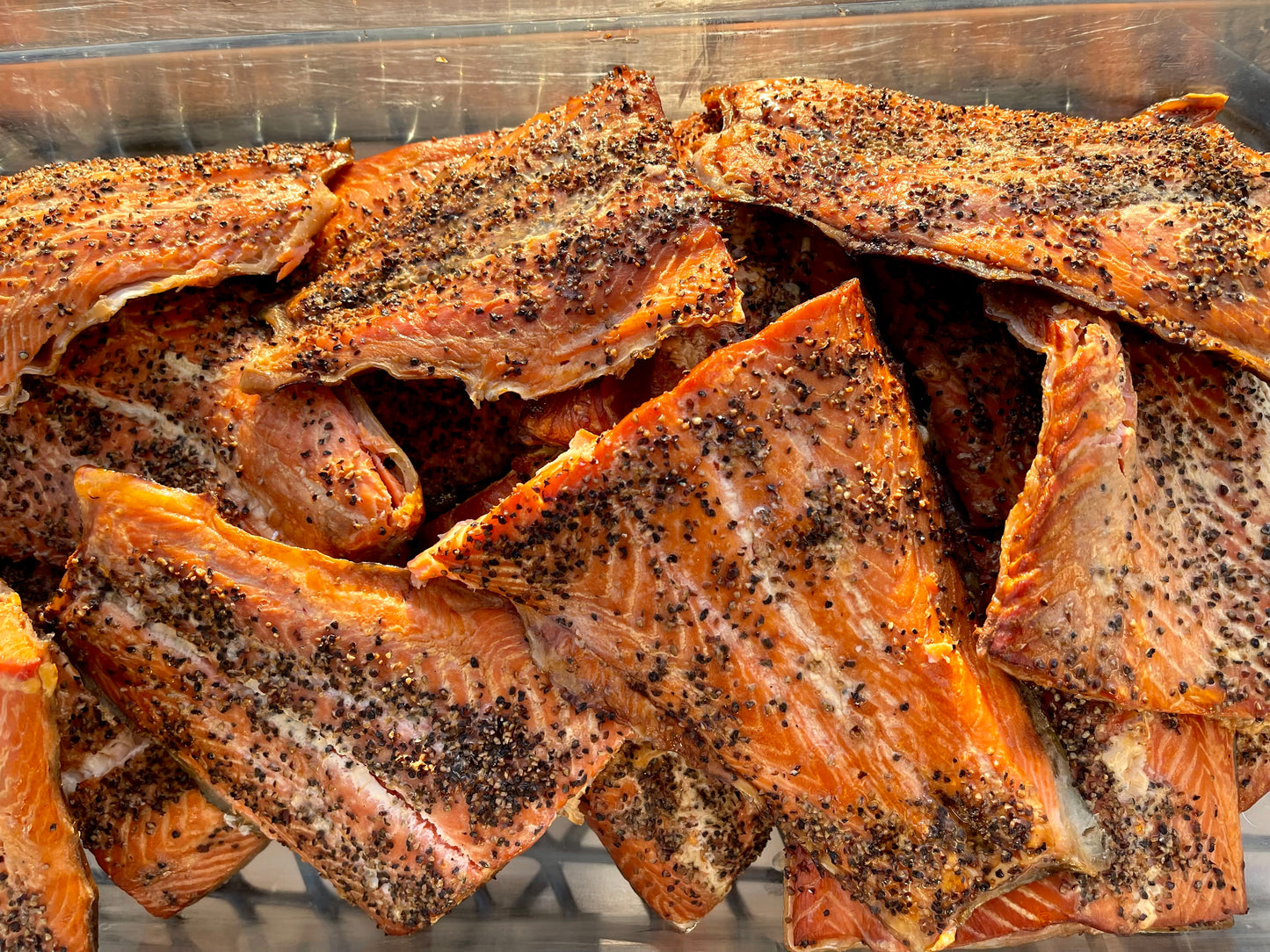 Smoked Peppercorn Steelhead Trout - 1 LB.