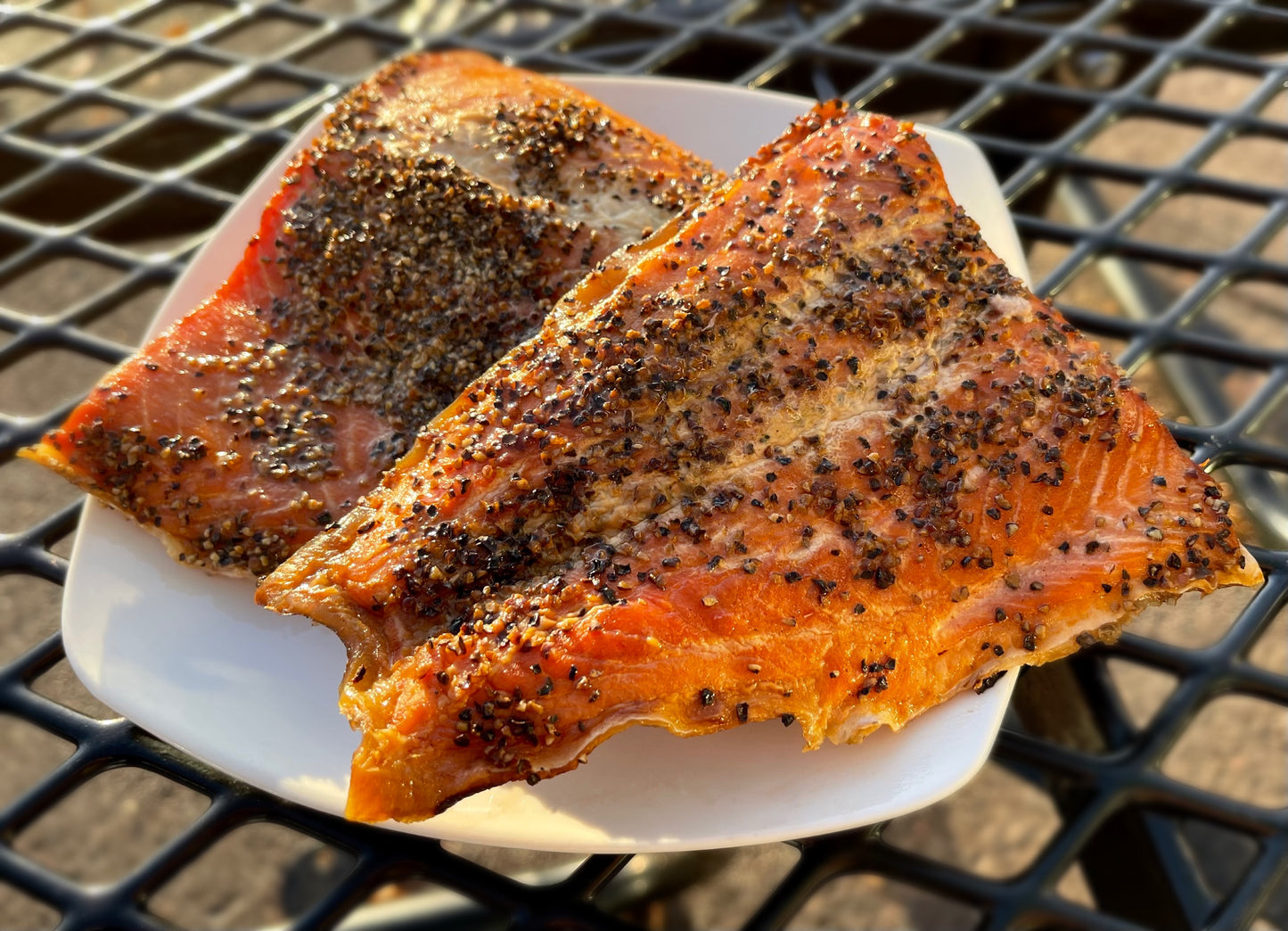 Smoked Peppercorn Steelhead Trout - 1 LB.