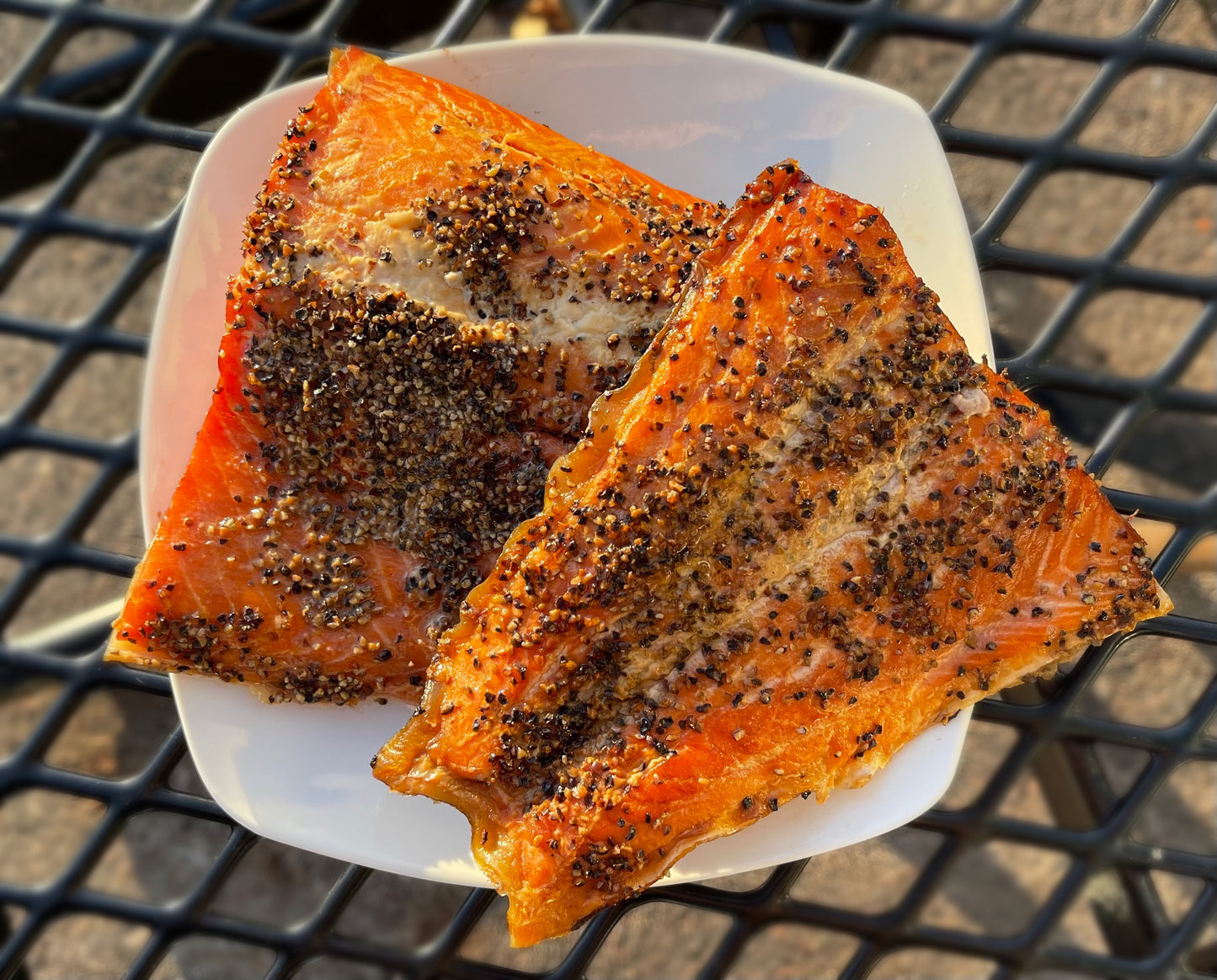 Smoked Peppercorn Steelhead Trout - 1 LB.