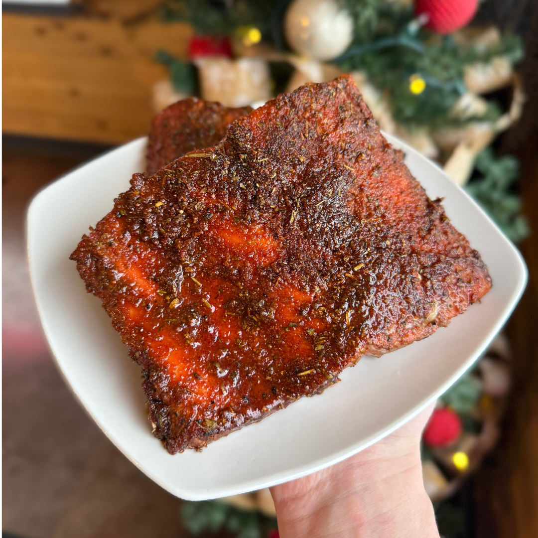 Smoked Cajun Salmon - 1 LB.